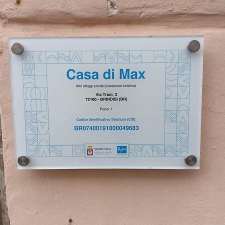 Casa Di Max Apartment Brindisi Exterior foto